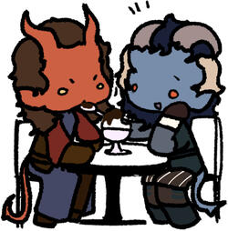 feeding chibi