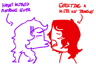 kiss meme